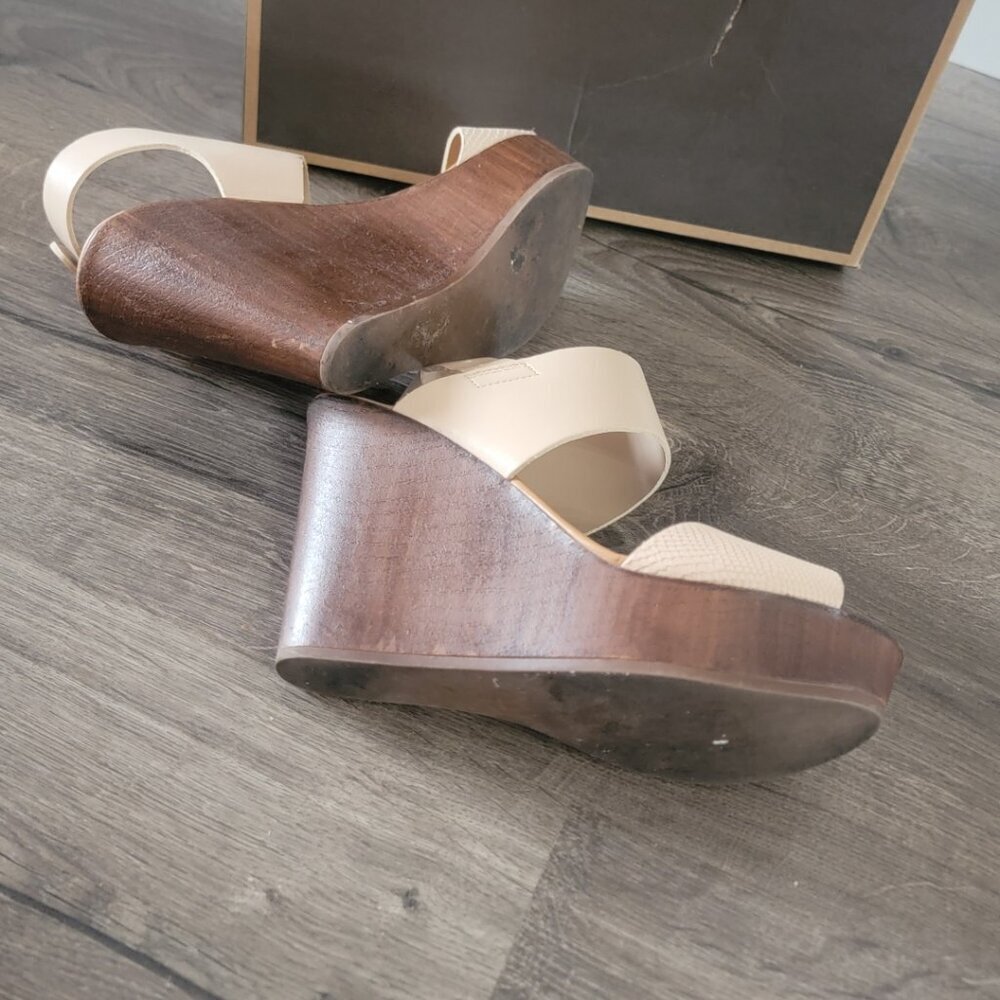 Jore peep toe wedge heels size 6 - Picture 5 of 5